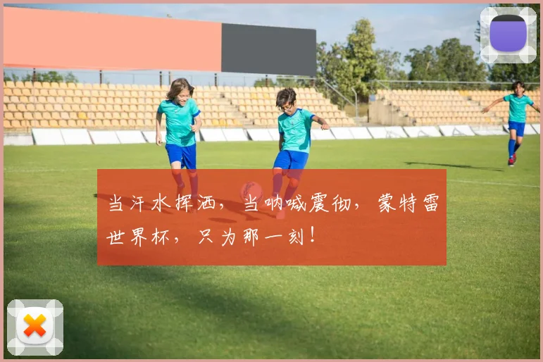 当汗水挥洒,当呐喊震彻,蒙特雷世界杯,只为那一刻!